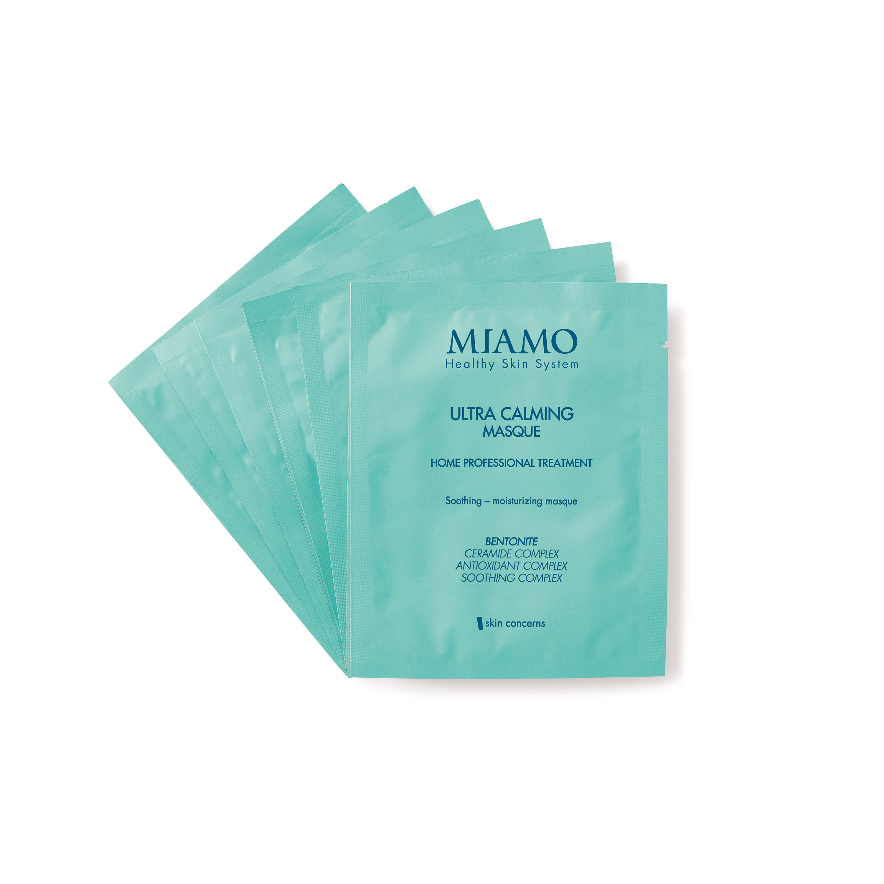 MIAMO SKIN CONCERNS ULTRA CALMING MASQUE BOX 6 PEZZI