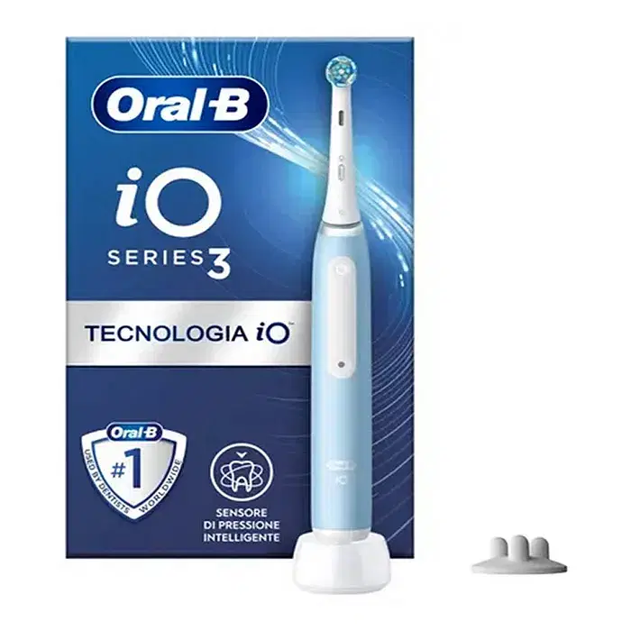 Oralb Io3 S Spazzolino Elettrico Blu