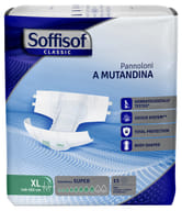 PANNOLINO MUTANDINA SUPER XL CLASSIC SOFFISOF 15 PEZZI