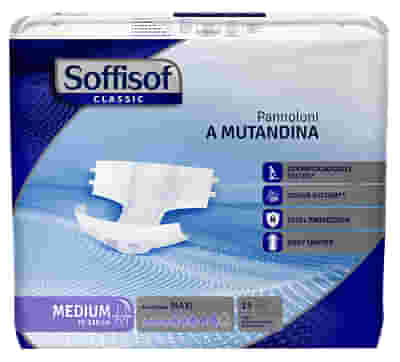 S.I.L.C.  PANNOLINO MUTANDINA SOFFISOF CLASSIC MAXI M 15 PEZZI