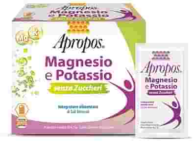 APROPOS MAGNESIO E POTASSIO SENZA ZUCCHERI 24 BUSTINE GUSTO LIME