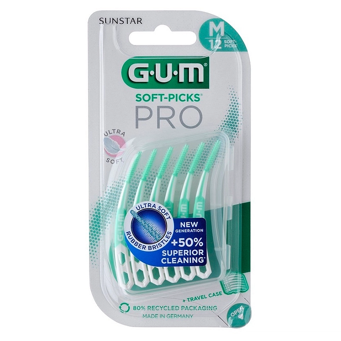 Gum Soft Pick Pro Medium 12 Pezzi