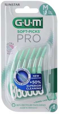 GUM SOFT PICK PRO MEDIUM 12 PEZZI GUM SOFT PICK PRO MEDIUM 12 PEZZI