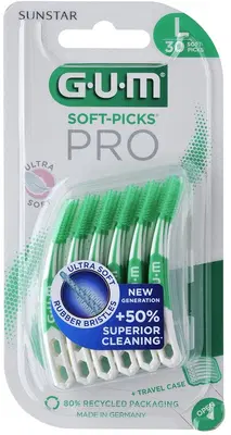 GUM SOFT PICK PRO LARGE 30 PEZZI GUM SOFT PICK PRO LARGE 30 PEZZI