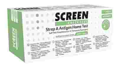 STREP A ANTIGEN HOME TEST DETERMINAZIONE QUALITATIVA ANTIGENI STREPTOCOCCO A DA TAMPONE FARINGEO 1 PEZZO