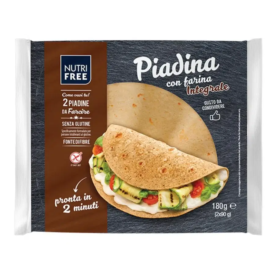 Nutrifree Piadina Farina Integrale