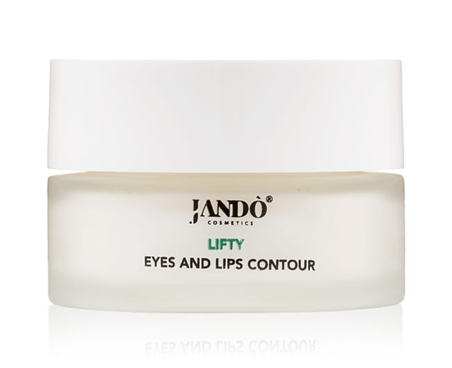 JANDO COSMETICS LIFTY CREMA CONTORNO OCCHI LABBRA LIFTANTE IDRATANTE ANTIPOLLUTION ANTIAGING 15 ML