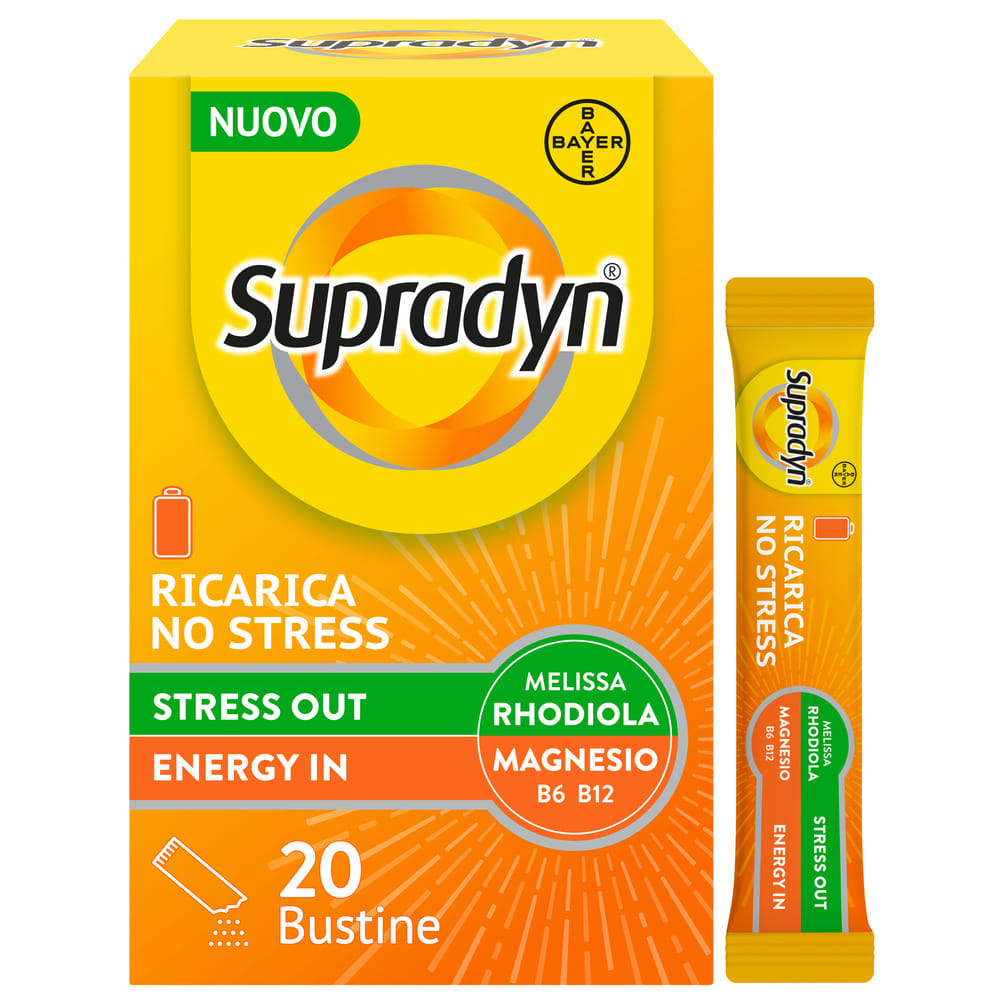 SUPRADYN RICARICA NO STRESS 20 BUSTINE