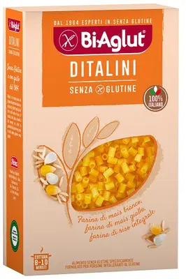 BIAGLUT PASTA SENZA GLUTINE DITALINI 400 G BIAGLUT PASTA SENZA GLUTINE DITALINI 400 G