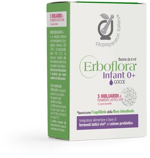 FITOPREPARATORI ITALIANI ERBOFLORA INFANT 0+ GOCCE 8 ML