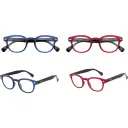 OCCHIALE PREMONTATO DA LETTURA IN CONFEZIONE DOPPIA PRONTIXTE TWIN 9 BLU ROSSO +2,50 DIOTTRIE