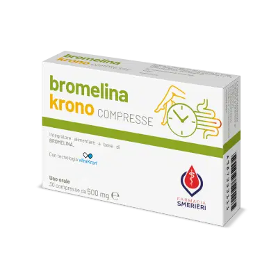 BROMELINA KRONO 30 COMPRESSE BROMELINA KRONO 30 COMPRESSE