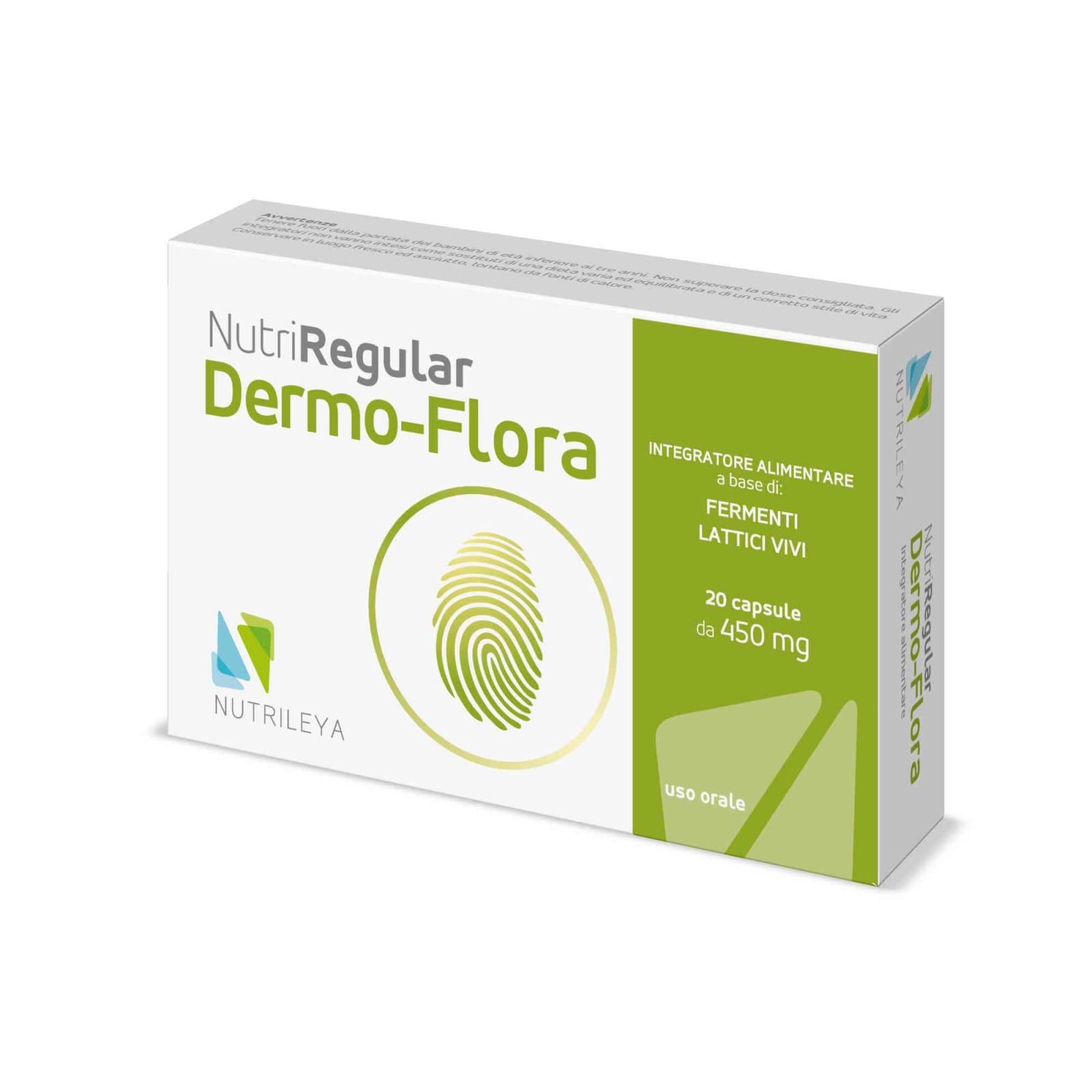NUTRIREGULAR DERMO FLORA 20 CAPSULE