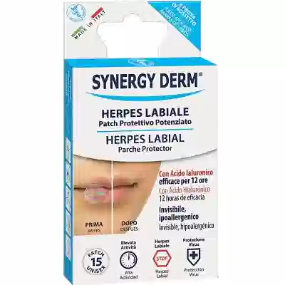 SYNERGY DERM HERPES LABIALE PATCH PROTETTIVO