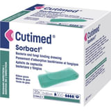 MEDICAZIONE ADSORBENTE DI CAPTAZIONE BATTERICA IN ZAFFO CUTIMED SORBACT 2X50 CM 20 PEZZI