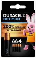 DURACELL OPTIMUM AA B4 4 PEZZI