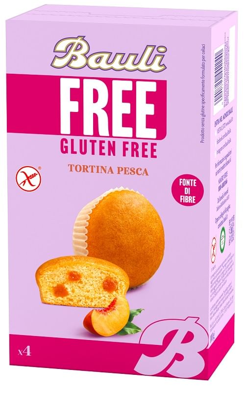 Bauli Tortina Buonessere Pesca 140 G-image