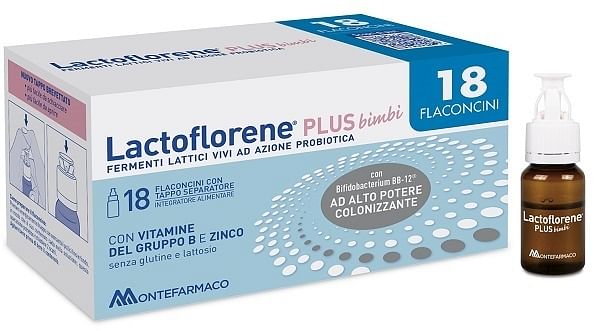 Lactoflorene Bimbi Plus 18 Flaconi