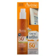 EAU THERMALE AVENE SOLARE SPRAY BAMBINO SPF50+ 200 ML + RISTRUTTURANTE DOPOSOLE 50 ML