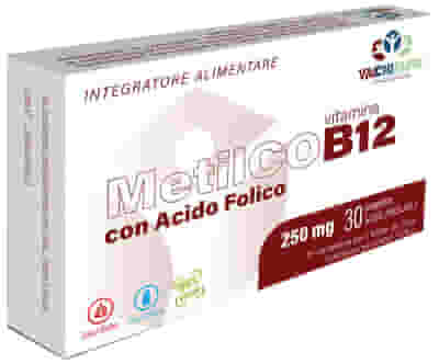 METILCOB12 30 COMPRESSE SUBLINGUALI 500MG CON EDULCORANTI SENZA GLUTINE E LATTOSIO