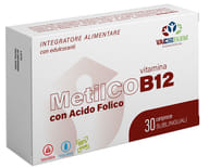 METILCOB12 30 COMPRESSE SUBLINGUALI 500MG CON EDULCORANTI SENZA GLUTINE E LATTOSIO