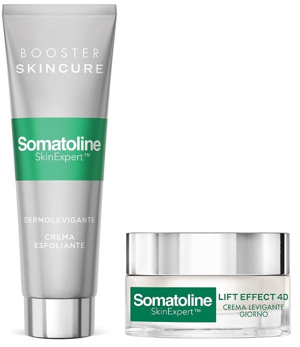 Somatoline Skin Expert Cofanetto Viso Giorno 1 Esfoliante Viso 20 Ml + 1 Siero Viso 30 Ml + 1 Crema Viso 15 Ml