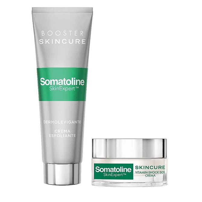 Somatoline Skin Expert Cofanetto Viso Energy 1 Esfoliante Viso 20 Ml + 1 Siero Viso 30 Ml + 1 Crema Viso 15 Ml