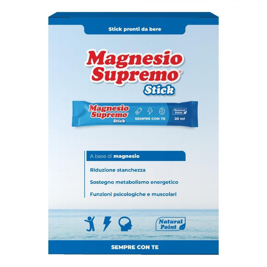 MAGNESIO SUPREMO 20 STICK DA 20 ML