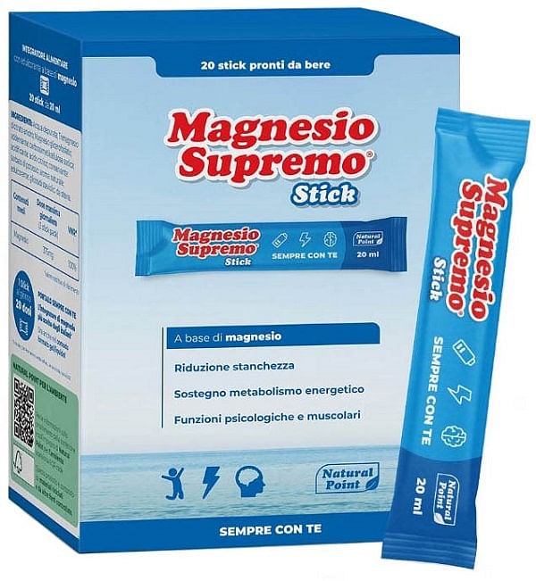 Magnesio Supremo 20 Stick Da 20 Ml