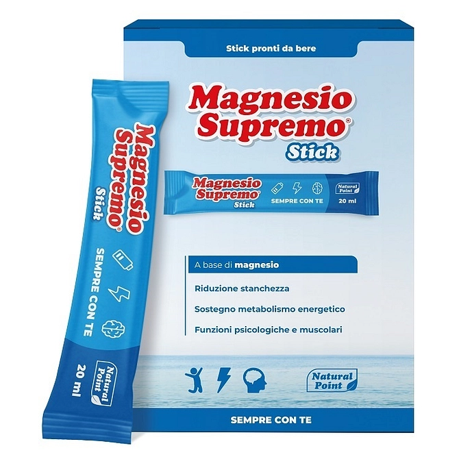 Magnesio Supremo 20 Stick Da 20 Ml