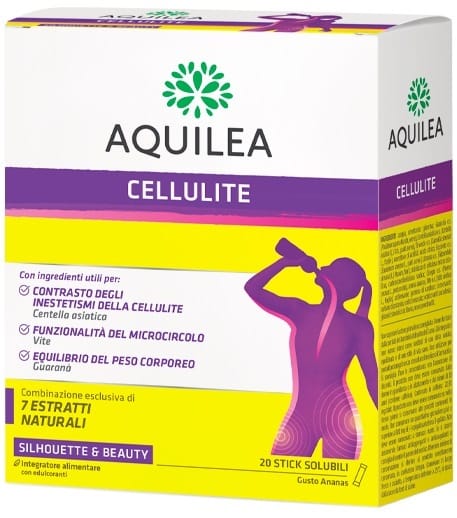 AQUILEA CELLULITE 20 STICK CON EDULCORANTI