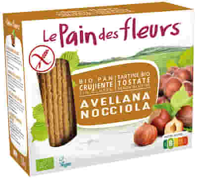 LE PAIN DES FLEURS TARTINE TOSTATE NOCCIOLA BIO 150 G