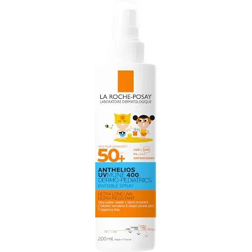 Anthelios Spray Uvmune Bambino 50+ 200 Ml