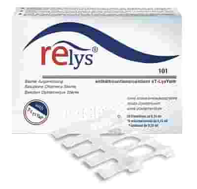 RELYS MONODOSE SOLUZIONE OFTALMICA 20 MINICONTENITORI DA 0,35 ML SENZA CONSERVANTI
