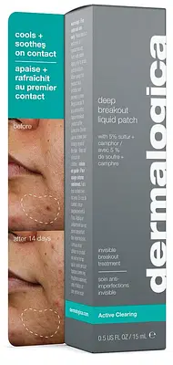 DERMALOGICA DEEP BREAK OUT LIQUID PATCH 15 ML DERMALOGICA DEEP BREAK OUT LIQUID PATCH 15 ML