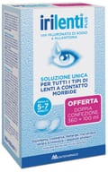 SOLUZIONE UNICA PER LENTI A CONTATTO IRILENTI 2 PEZZI 360 ML + 100 ML