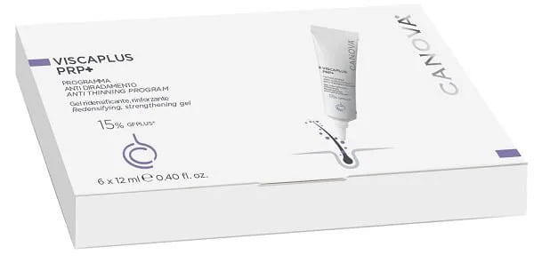 Viscaplus Prp+ Programma Anti Diradamento 6 Tubi Da 12 Ml