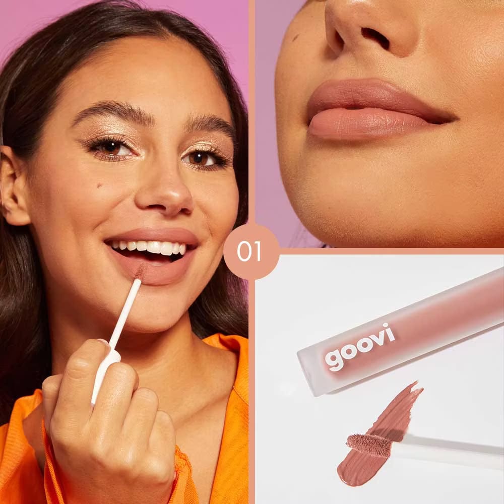 GOOVI ROSSETTO LIQUIDO 01 PERFECT NUDE LET'S GO MATTE 2,5 ML