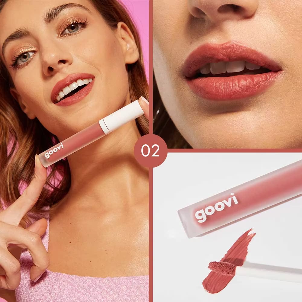 GOOVI ROSSETTO LIQUIDO 02 LET'S GO MATTE 2,5 ML