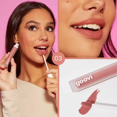 GOOVI ROSSETTO LIQUIDO 03 ROSEY KISS LET'S GO MATTE 2,5 ML GOOVI ROSSETTO LIQUIDO 03 ROSEY KISS LET'S GO MATTE 2,5 ML