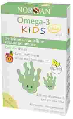 NORSAN OMEGA 3 KIDS JELLY ALGA 45 CARAMELLE GOMMOSE