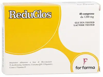 REDUGLOS 40 COMPRESSE 1200 MG REDUGLOS 40 COMPRESSE 1200 MG