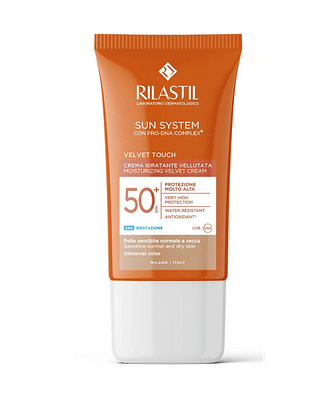RILASTIL SUN SPF50+ VELVET TOUCH COLOR 50 ML