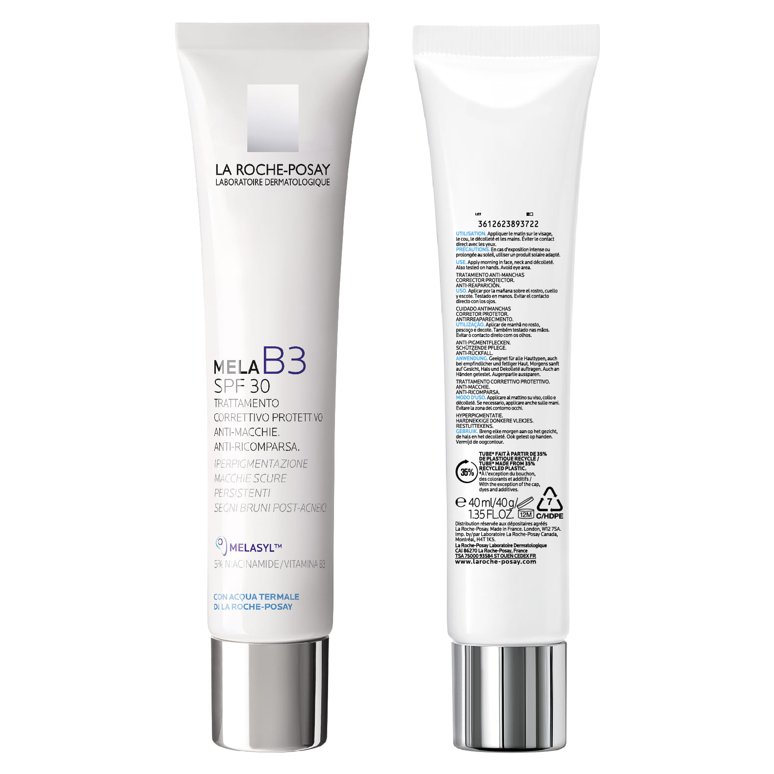 MELA B3 CREMA SPF30 40 ML