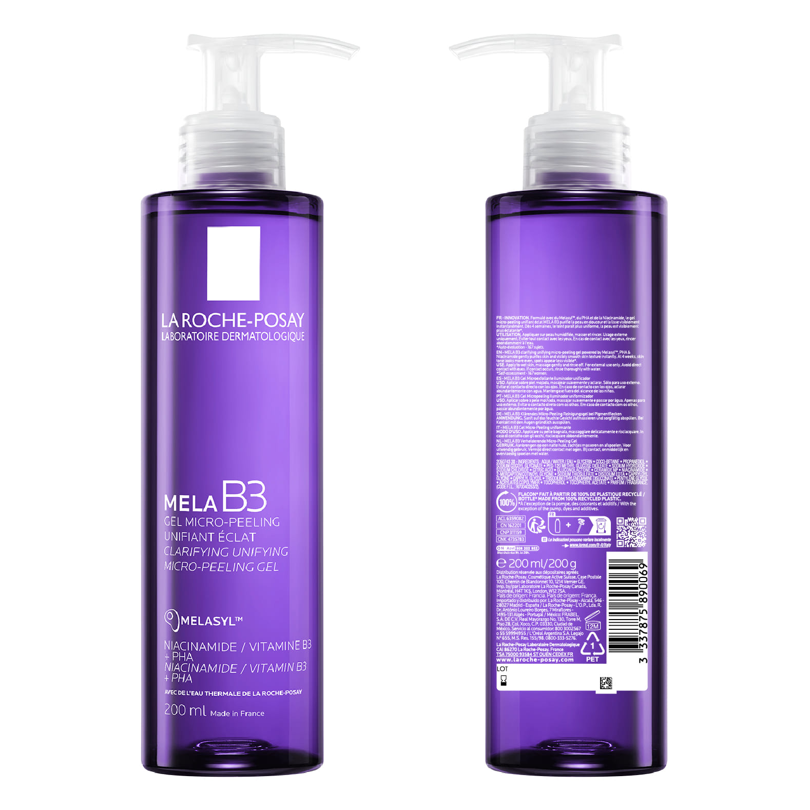 MELA B3 GEL DETERGENTE VISO 200 ML