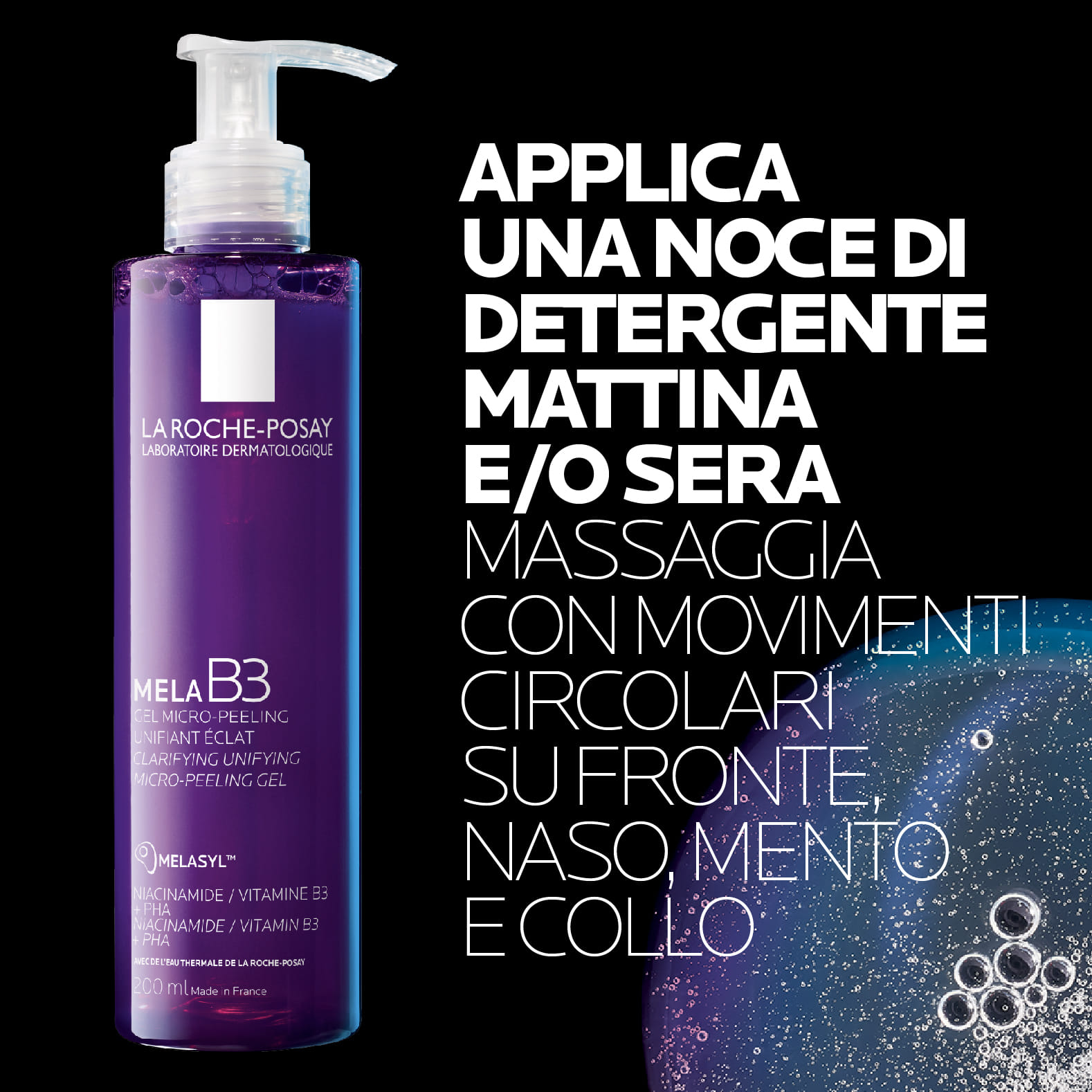 MELA B3 GEL DETERGENTE VISO 200 ML