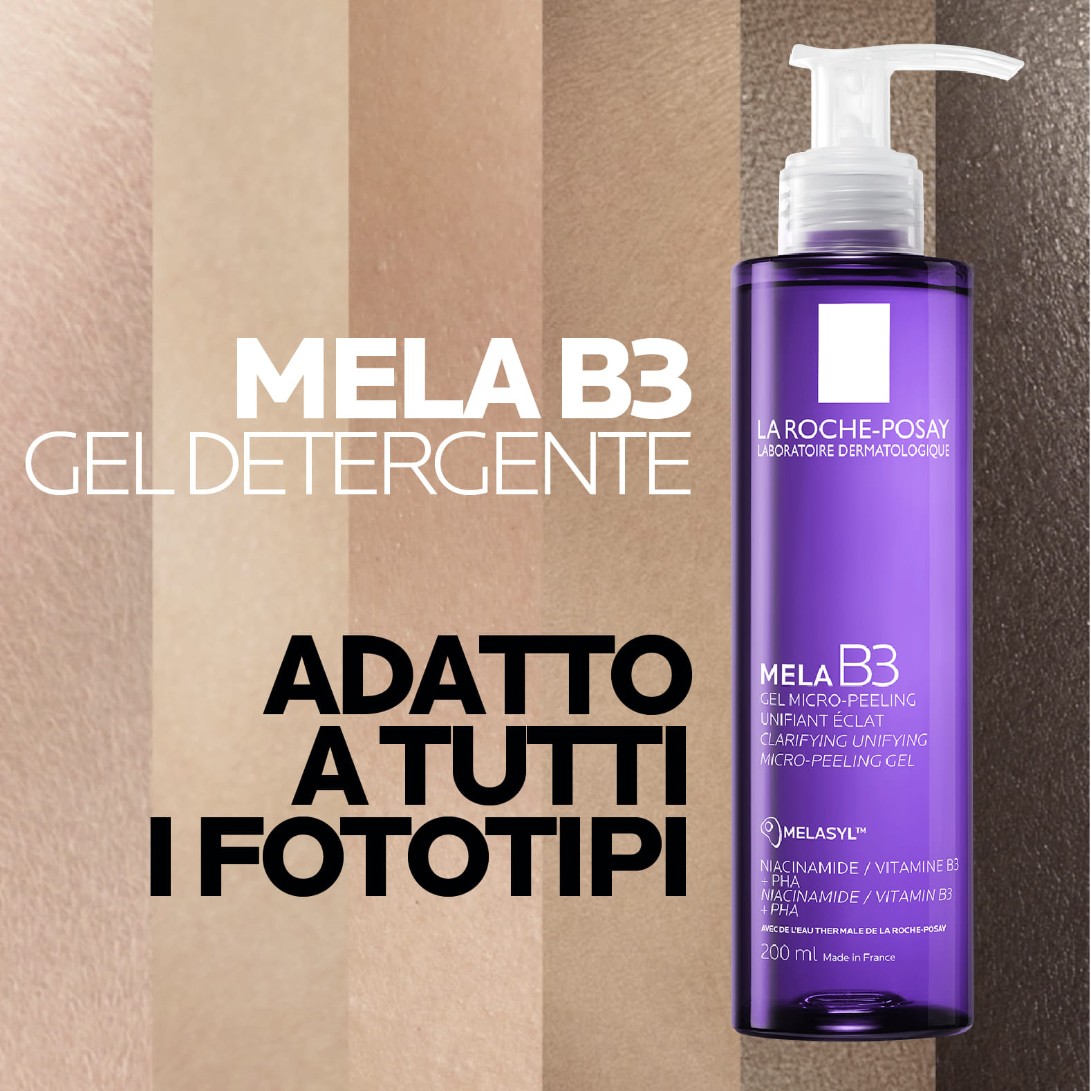 MELA B3 GEL DETERGENTE VISO 200 ML