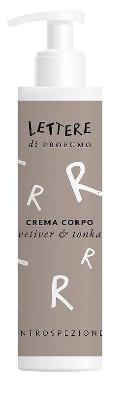 LETTERE DI PROFUMO CREMA CORPO LETTERA R 200 ML
