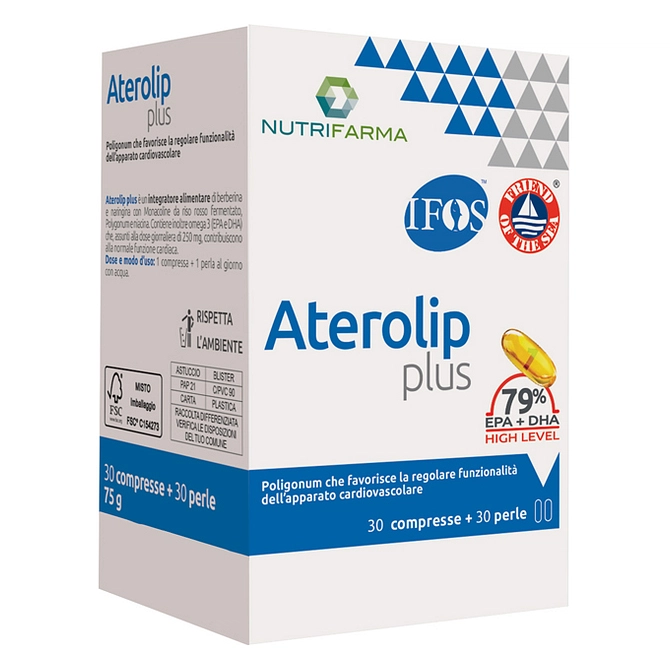 Aterolip Plus 79% 30 Compresse + 30 Perle