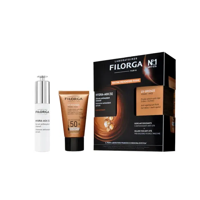 FILORGA COFANETTO HYDRA AOX 30 ML + UV BRONZE FACE 40 ML